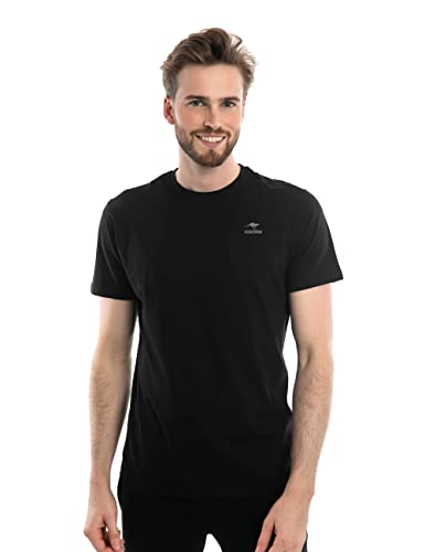 ROADSIGN Australia 2er Pack T-Shirt Rundhals schwarz schwarz M von ROADSIGN