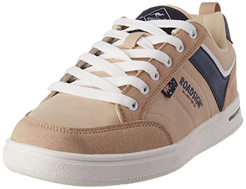 Roadsign Herren Billa Sneaker, beige, 43 EU von Roadsign