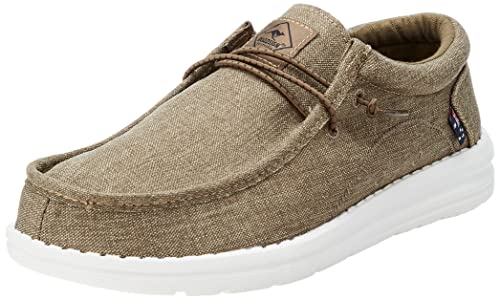 Roadsign Herren Braz Sneaker, beige, 41 EU von Roadsign