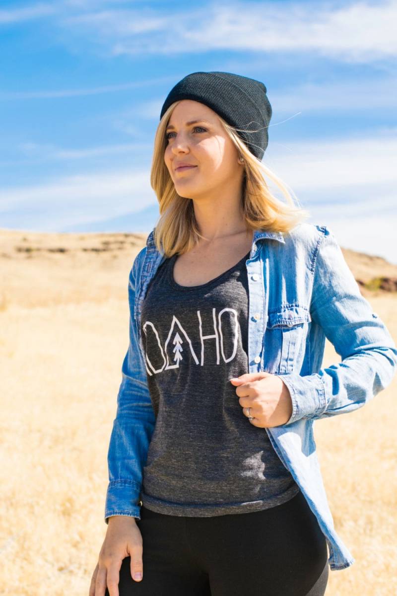 Idaho Outdoor Tank Top Idaho Outdoor Tank Top von ROAMoutfitters