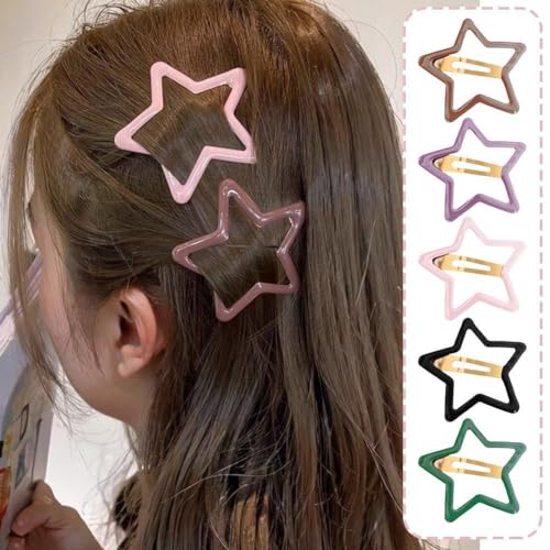 1/5PCS Große Fünf Spitze Sterne Haarnadel Mode Elegante Nette Süße Coole Kinder Frauen Haar Mädchen Kopfschmuck Zubehör von ROBAUN