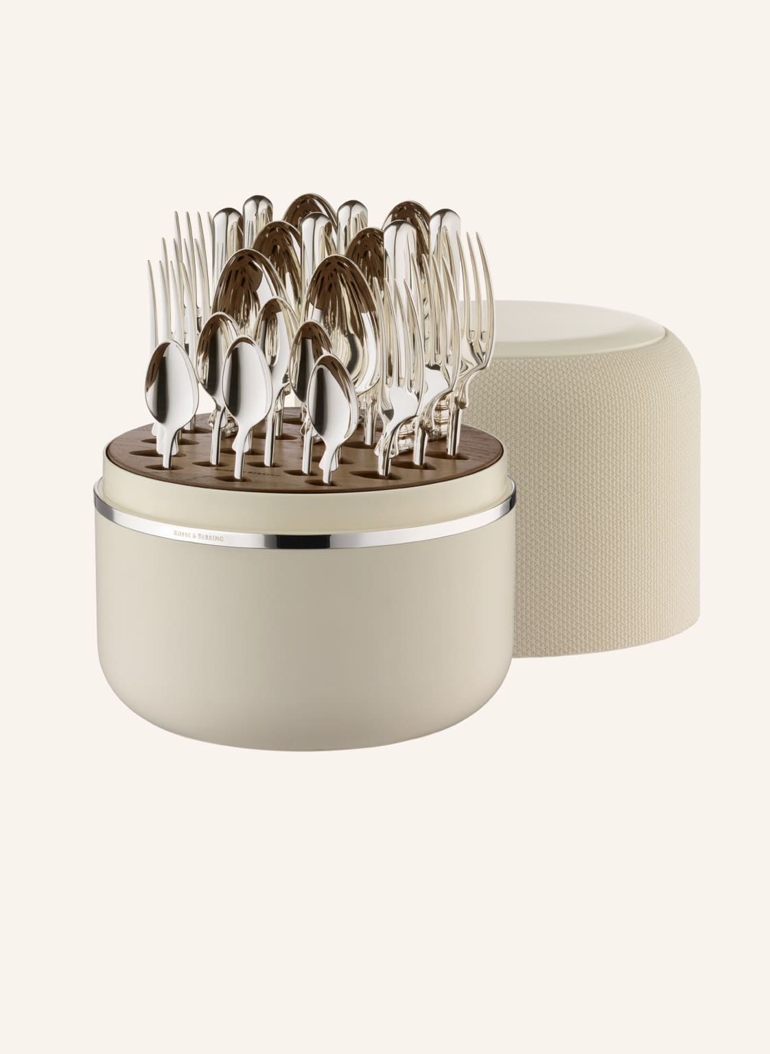 Robbe & Berking 24-Tlg. Besteckset The Box Creme Alt-Spaten (925 Sterlingsilber) silber von ROBBE & BERKING