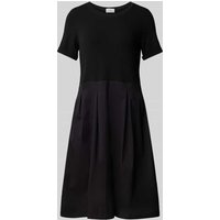 ROBE LÉGÈRE Knielanges Kleid im Stufen-Look in Black, Größe 44 von ROBE LÉGÈRE