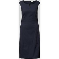 ROBE LÉGÈRE Knielanges Kleid mit Eingrifftaschen in Marine, Größe 40 von ROBE LÉGÈRE