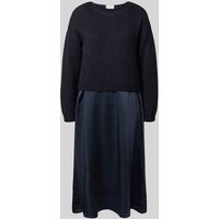 ROBE LÉGÈRE Midikleid im Double-Layer-Look in Marine, Größe 40 von ROBE LÉGÈRE