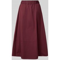 ROBE LÉGÈRE Midirock mit elastischem Bund in Bordeaux, Größe 34 von ROBE LÉGÈRE