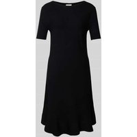 ROBE LÉGÈRE Regular Fit Kleid aus Viskose-Mix in Strick-Optik in Black, Größe M von ROBE LÉGÈRE