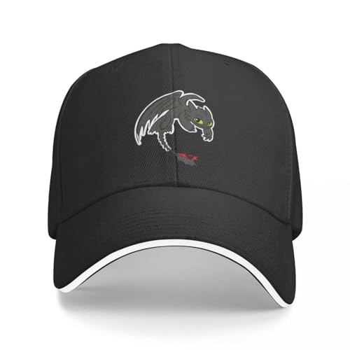 ROBEIUO Baseballmütze Basecap Toothles Aufkleber eine Baseball-Cap von ROBEIUO