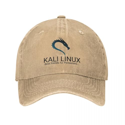 ROBEIUO Cowboy-Baseballkappe Basecap Kali Linux Cap Cowboyhut Baseballmütze Sportmütze Damen Strandvisier Herren von ROBEIUO