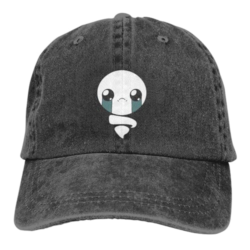 ROBEIUO Cowboy-Baseballkappe Basecap Mehrfarbige Schirmmütze für Damen The Binding of Isaac Rebirth Wrath of The Lamb Game Lost Personalisierte Visierschutzhüte von ROBEIUO