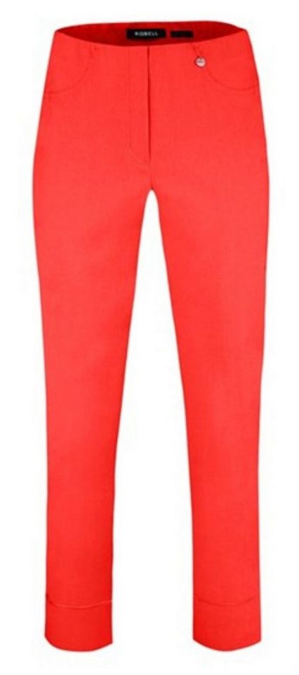 ROBELL Stoffhose Bella09-51568, mit Umschlag und Gesäßtaschen mit Gesäßtasche von ROBELL