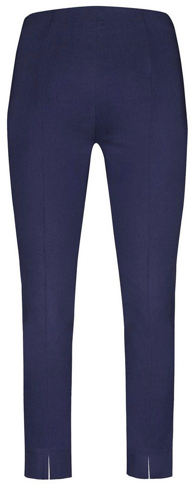 ROBELL Stoffhose Rose09-51527, schmal geschnittene 7/8 Hose mit Schlitz hinten am Bein mit Schlitz am Beinabschluss ROBELL Stoffhose Rose09-51527, schmal geschnittene 7/8 Hose mit Schlitz hinten am Bein mit Schlitz am Beinabschluss von ROBELL