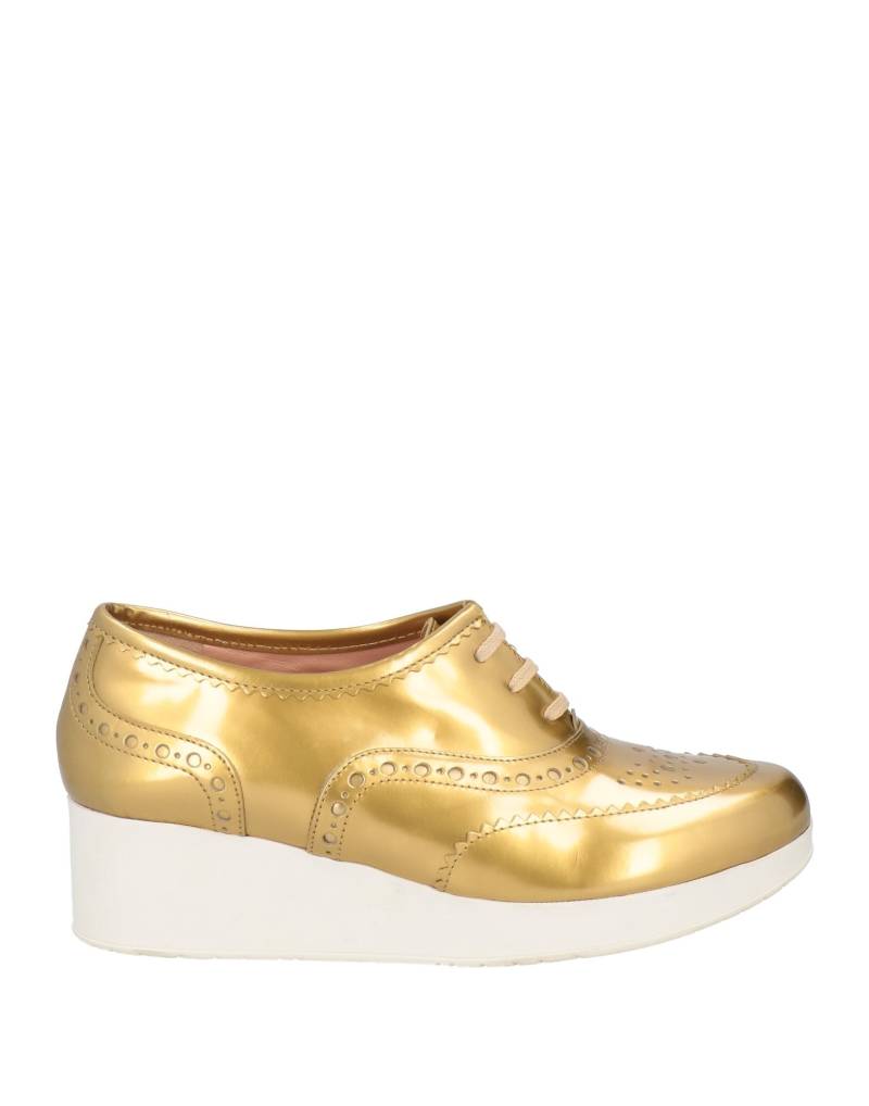 ROBERT CLERGERIE Schnürschuh Damen Gold von ROBERT CLERGERIE