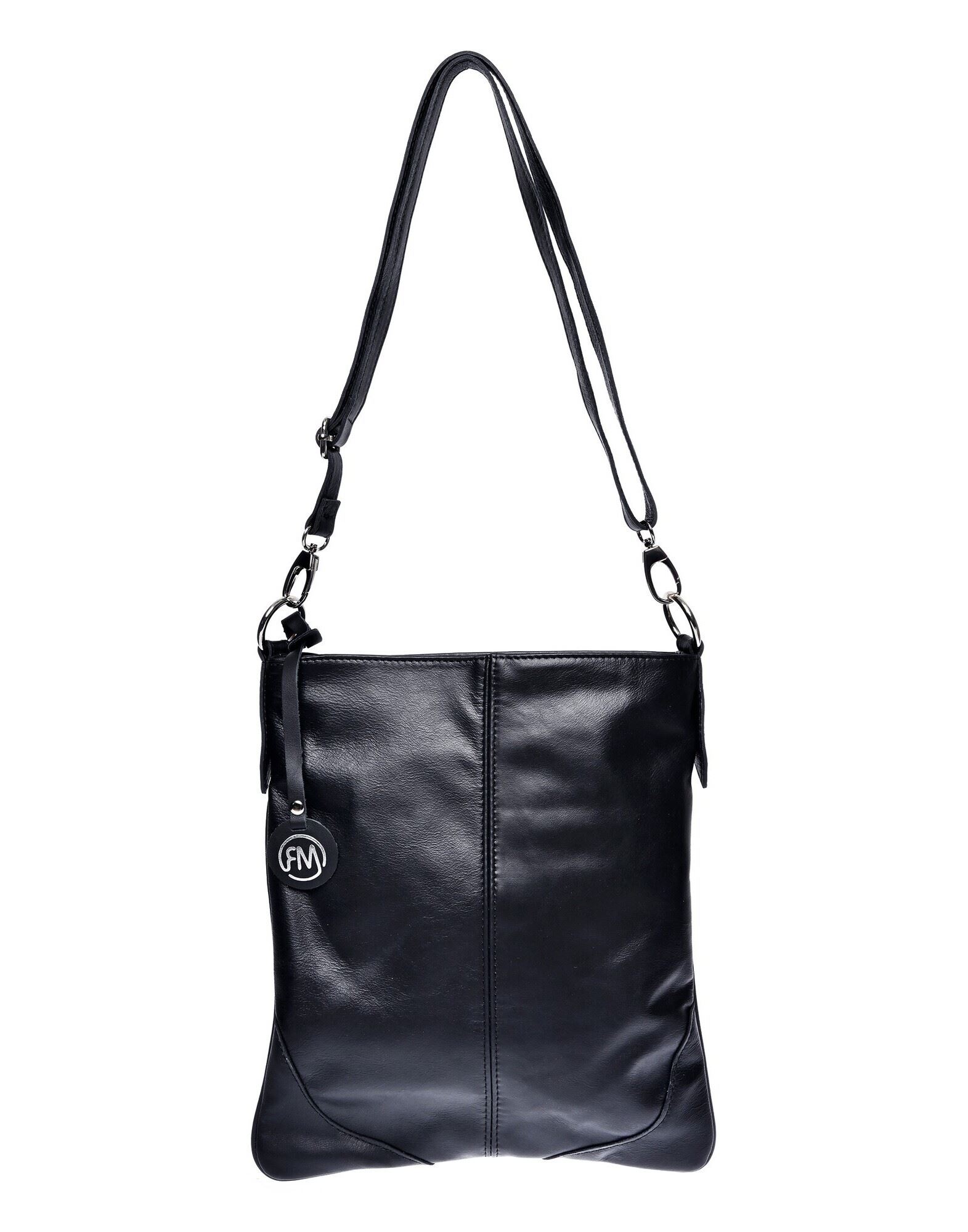 ROBERTA M Schultertasche Damen Schwarz von ROBERTA M