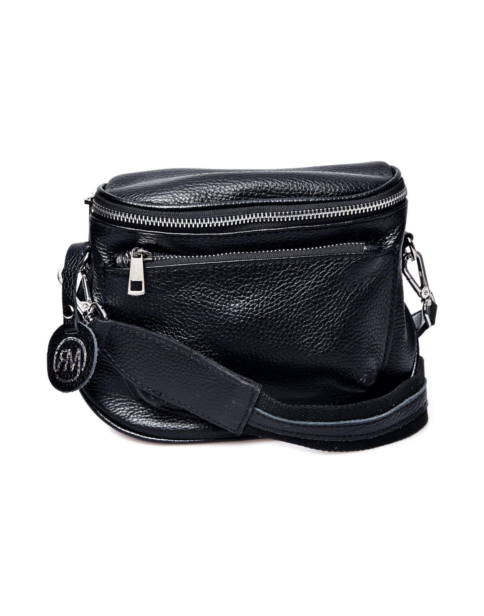 ROBERTA M Schultertasche Damen Schwarz von ROBERTA M