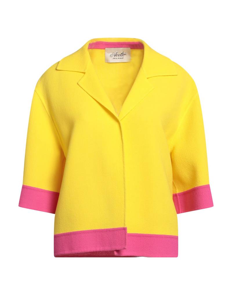 AVOLIO Milano Blazer Damen Gelb von AVOLIO Milano