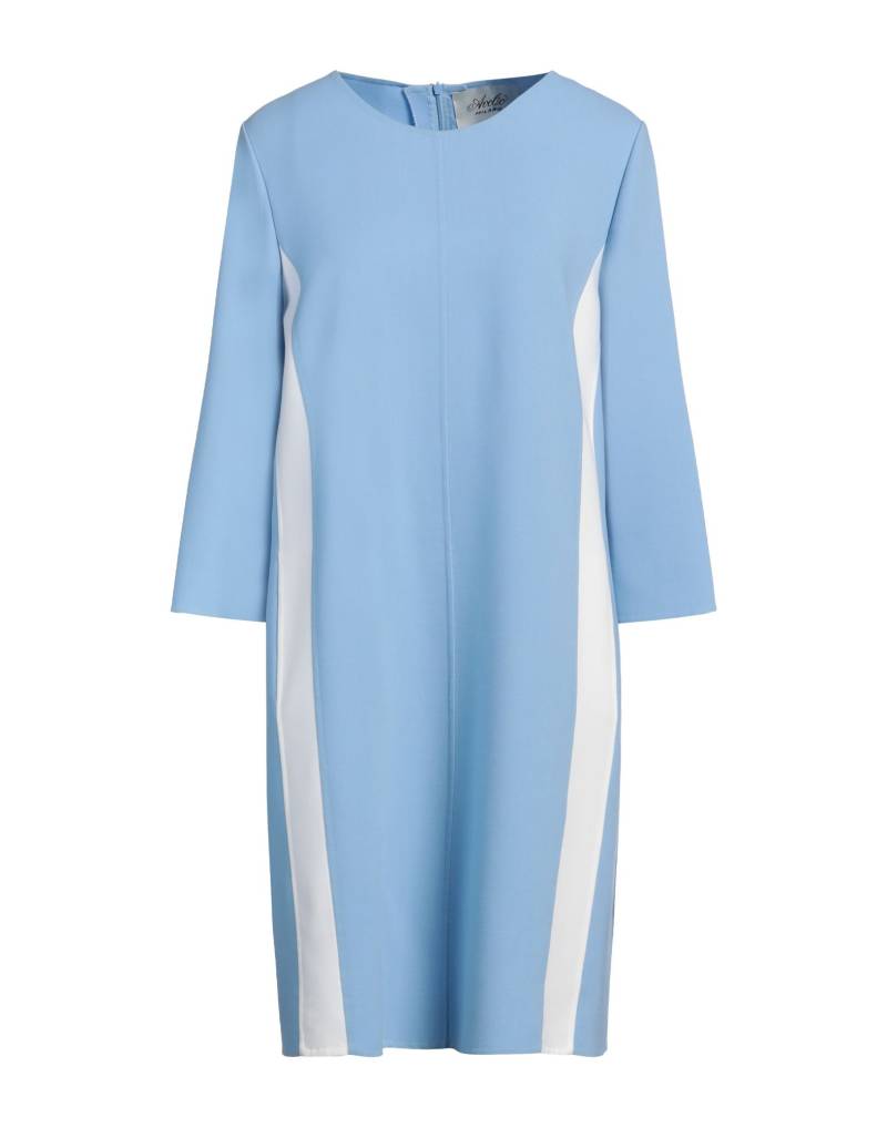 AVOLIO Milano Mini-kleid Damen Hellblau von AVOLIO Milano