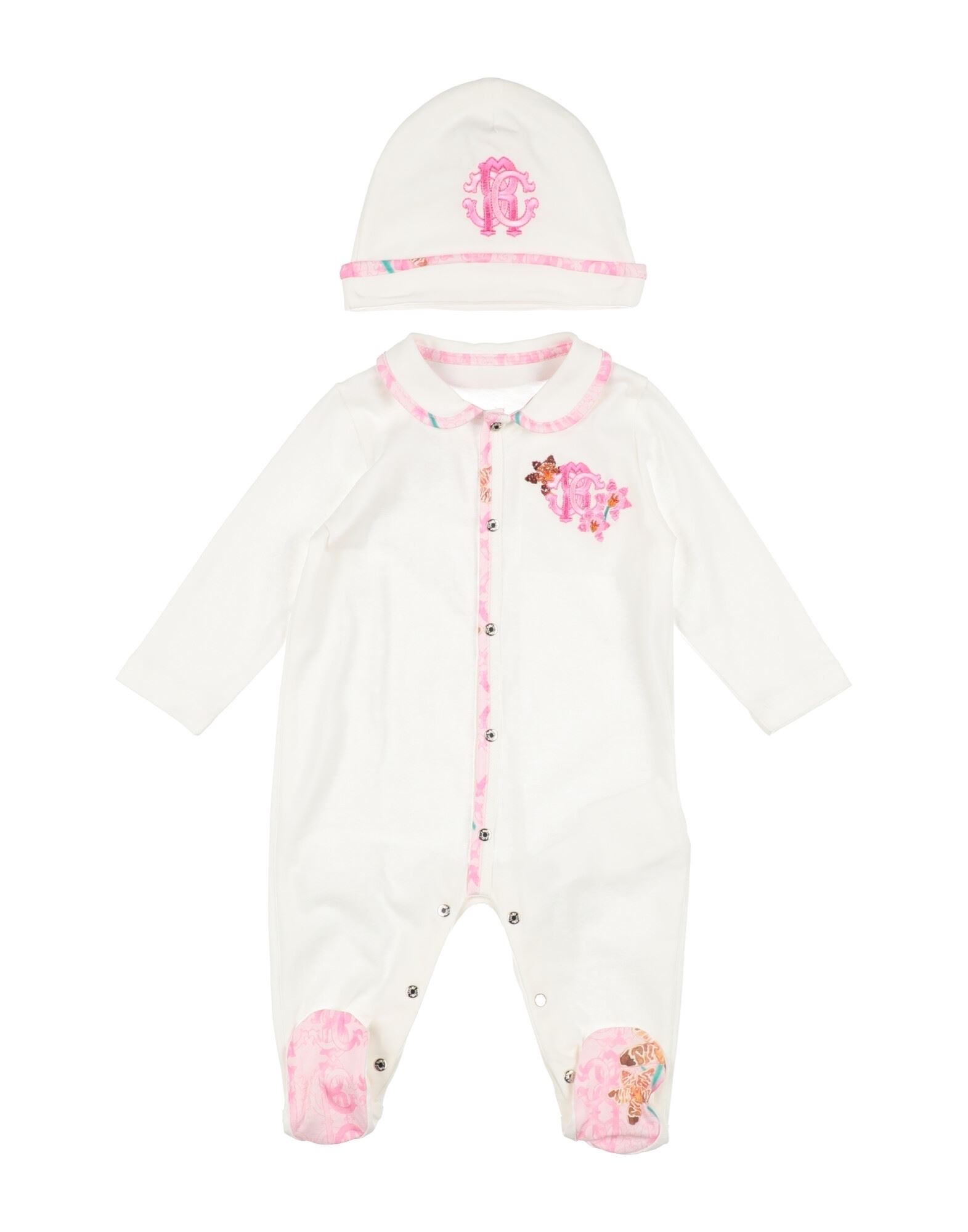 ROBERTO CAVALLI Babystrampler & -latzhosen Kinder Elfenbein ROBERTO CAVALLI Babystrampler & -latzhosen Kinder Elfenbein von ROBERTO CAVALLI