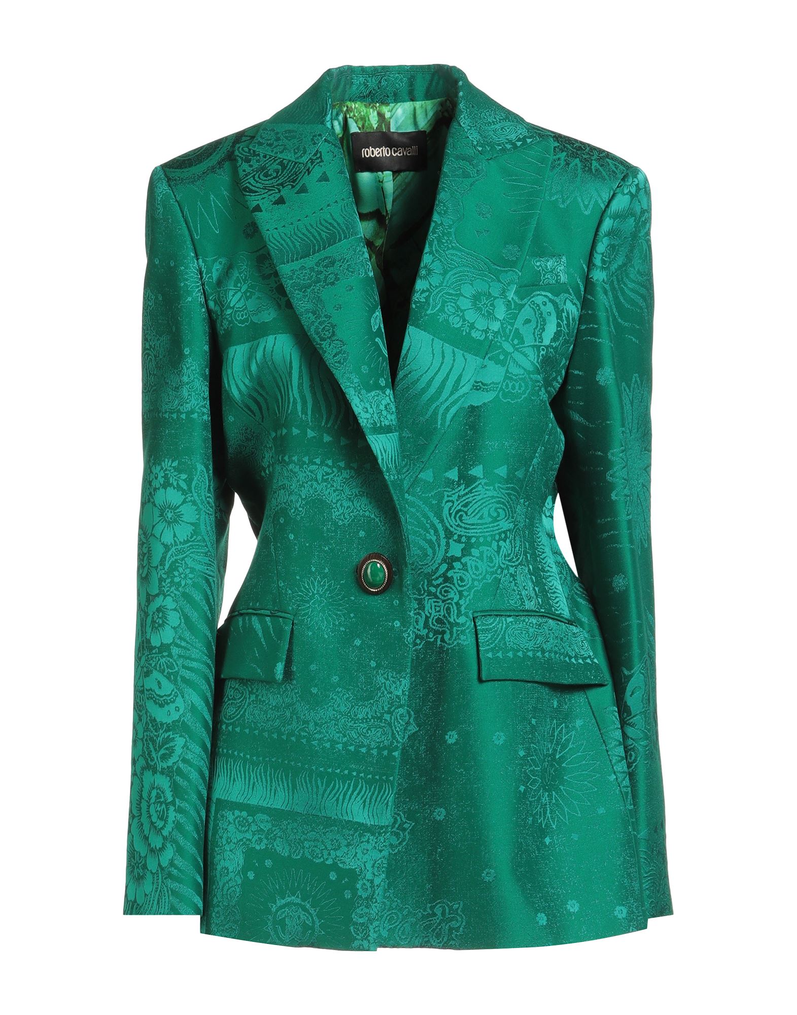 ROBERTO CAVALLI Blazer Damen Smaragdgrün ROBERTO CAVALLI Blazer Damen Smaragdgrün von ROBERTO CAVALLI