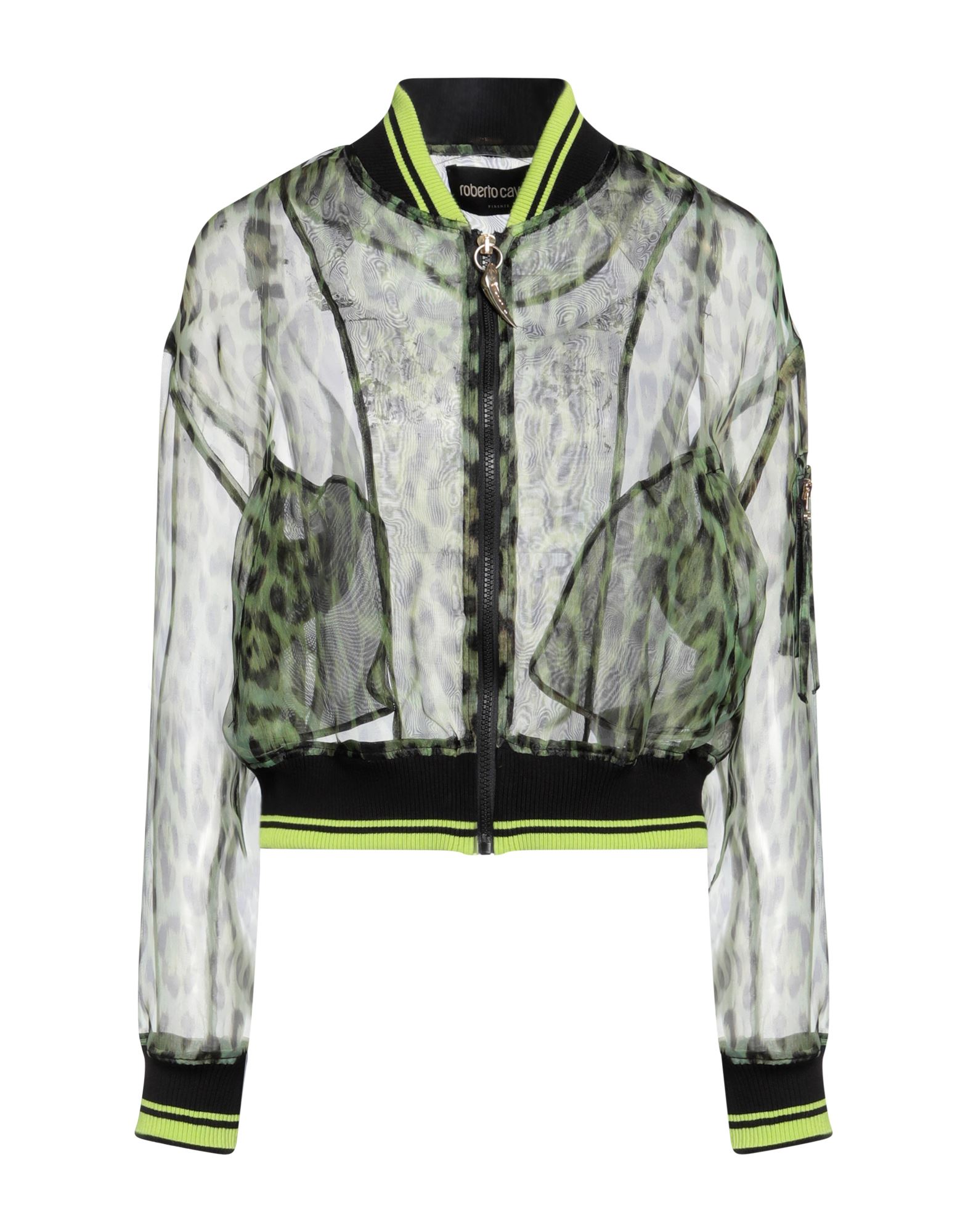 ROBERTO CAVALLI Jacke & Anorak Damen Hellgrün von ROBERTO CAVALLI