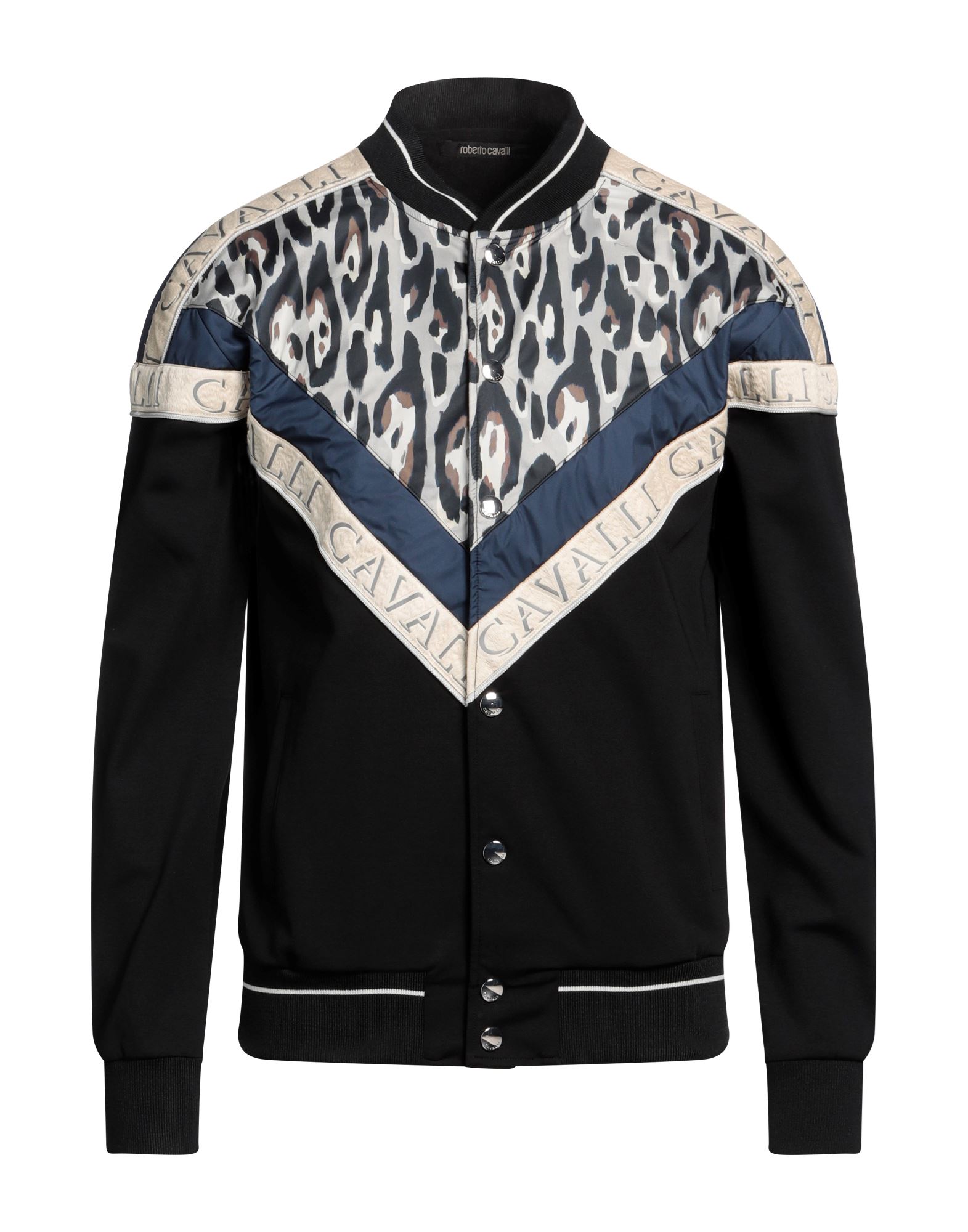 ROBERTO CAVALLI Jacke & Anorak Herren Schwarz von ROBERTO CAVALLI