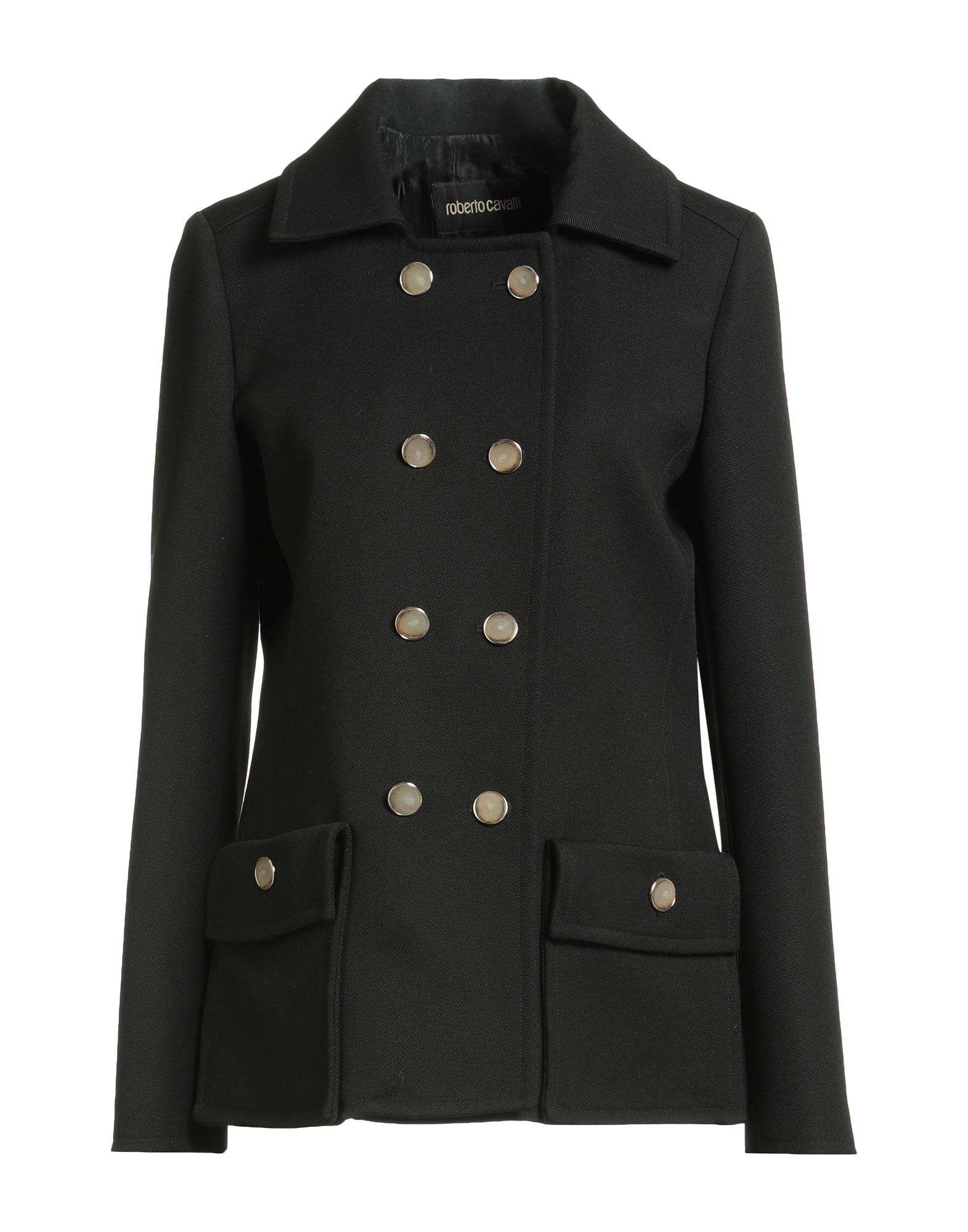 ROBERTO CAVALLI Jacke & Anorak Damen Schwarz von ROBERTO CAVALLI