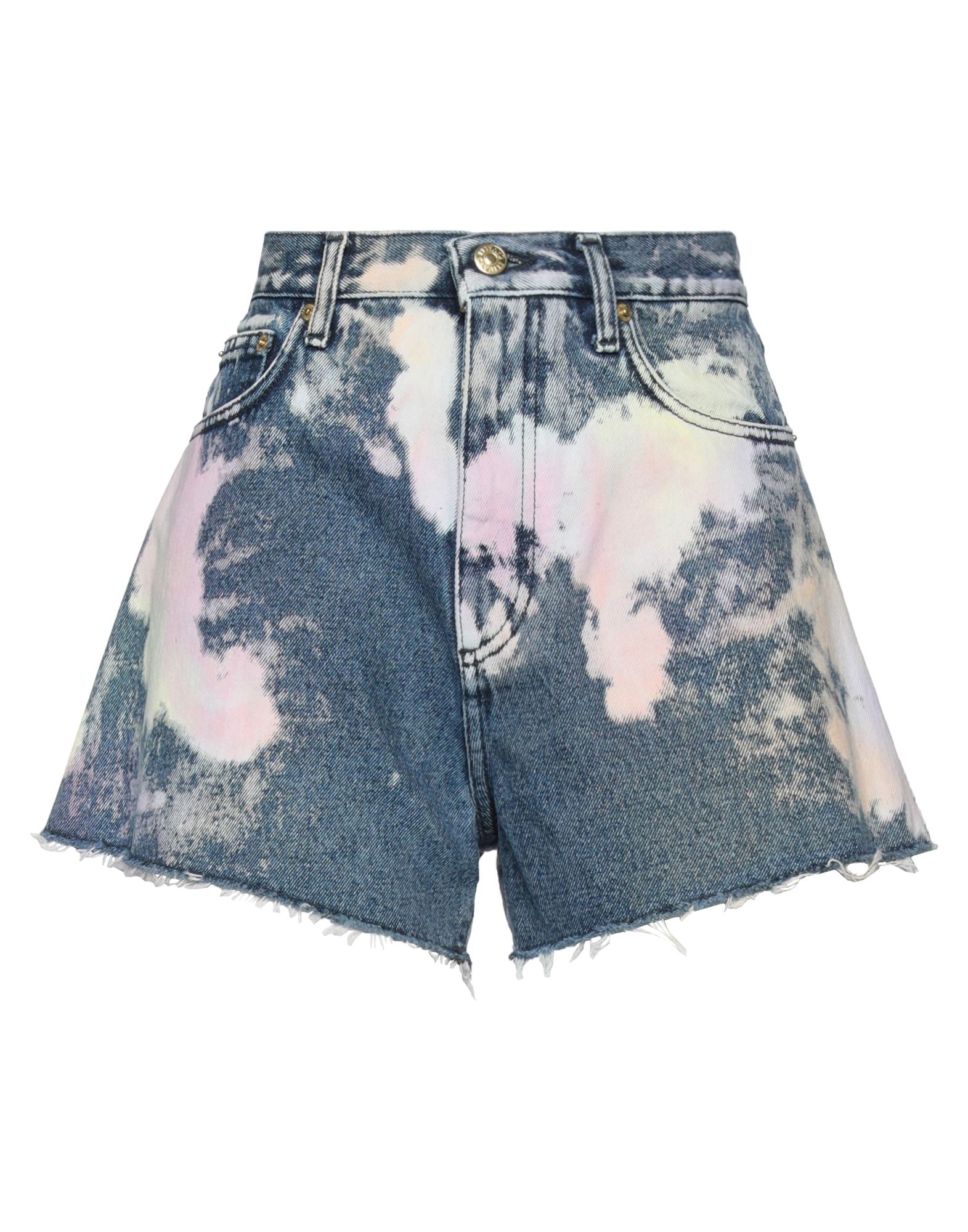 ROBERTO CAVALLI Jeansshorts Damen Blau von ROBERTO CAVALLI