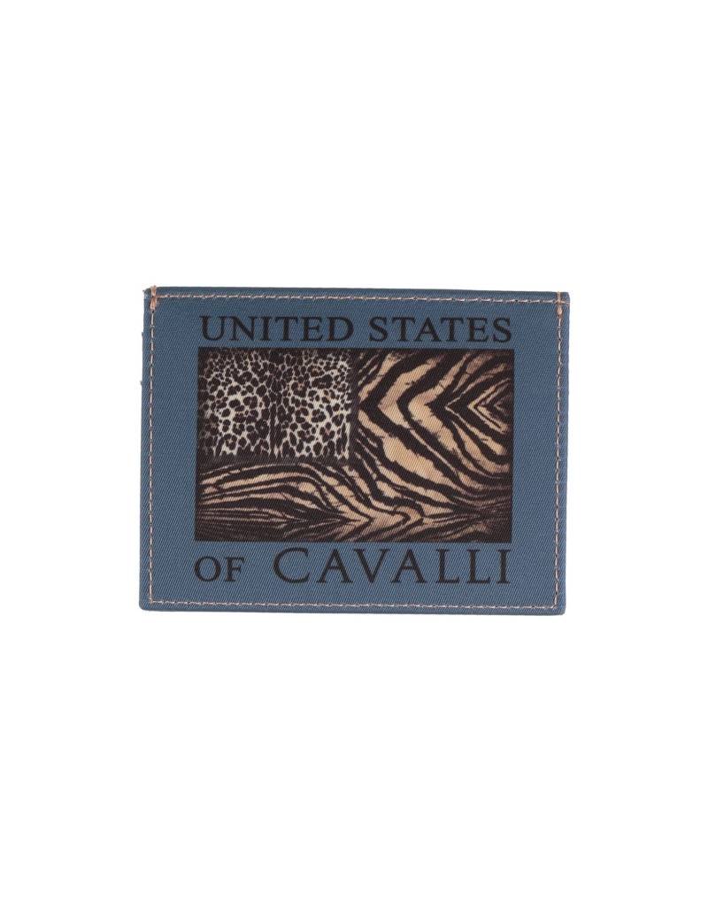 ROBERTO CAVALLI Kartenetui Herren Taubenblau von ROBERTO CAVALLI