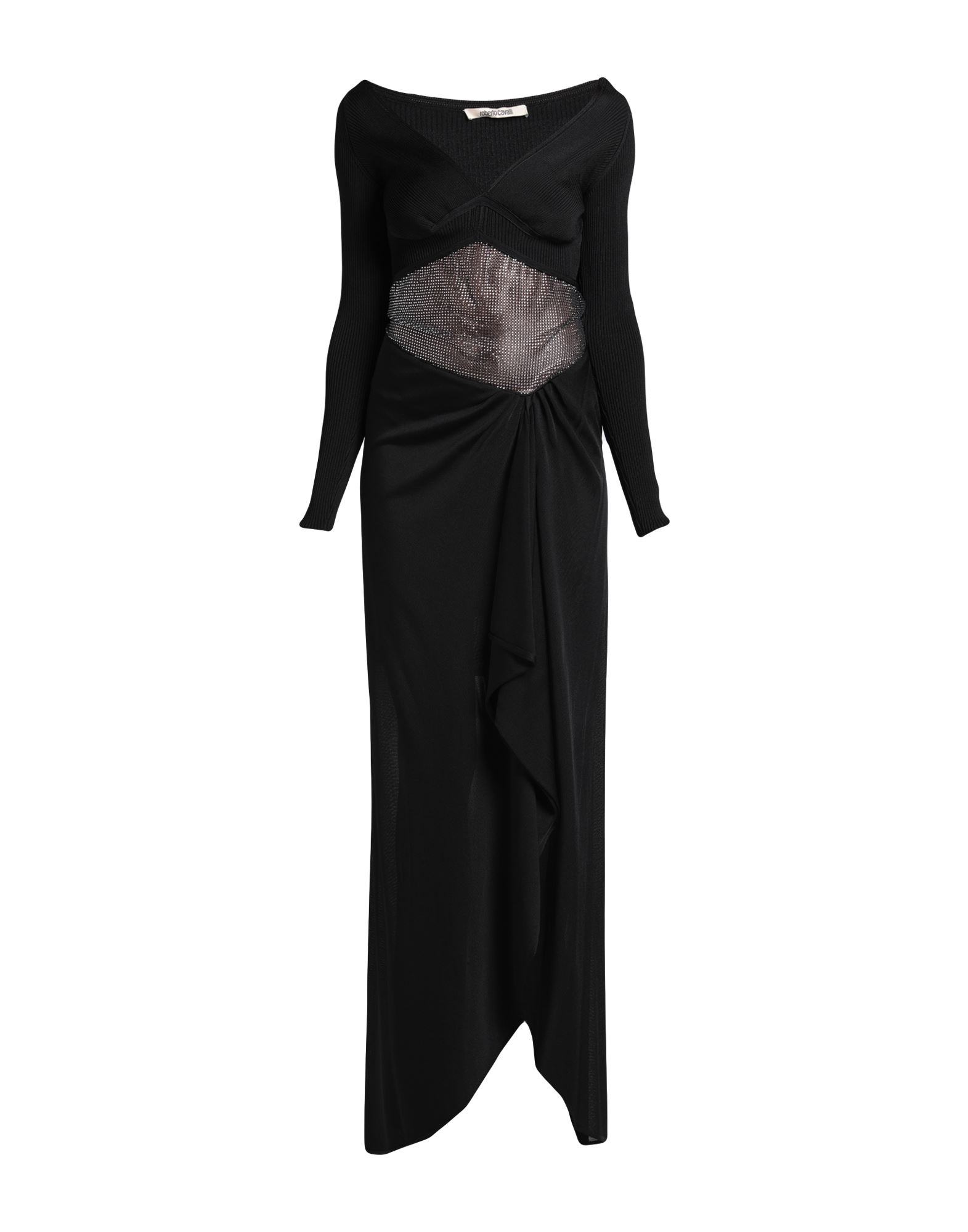 ROBERTO CAVALLI Maxi-kleid Damen Schwarz von ROBERTO CAVALLI