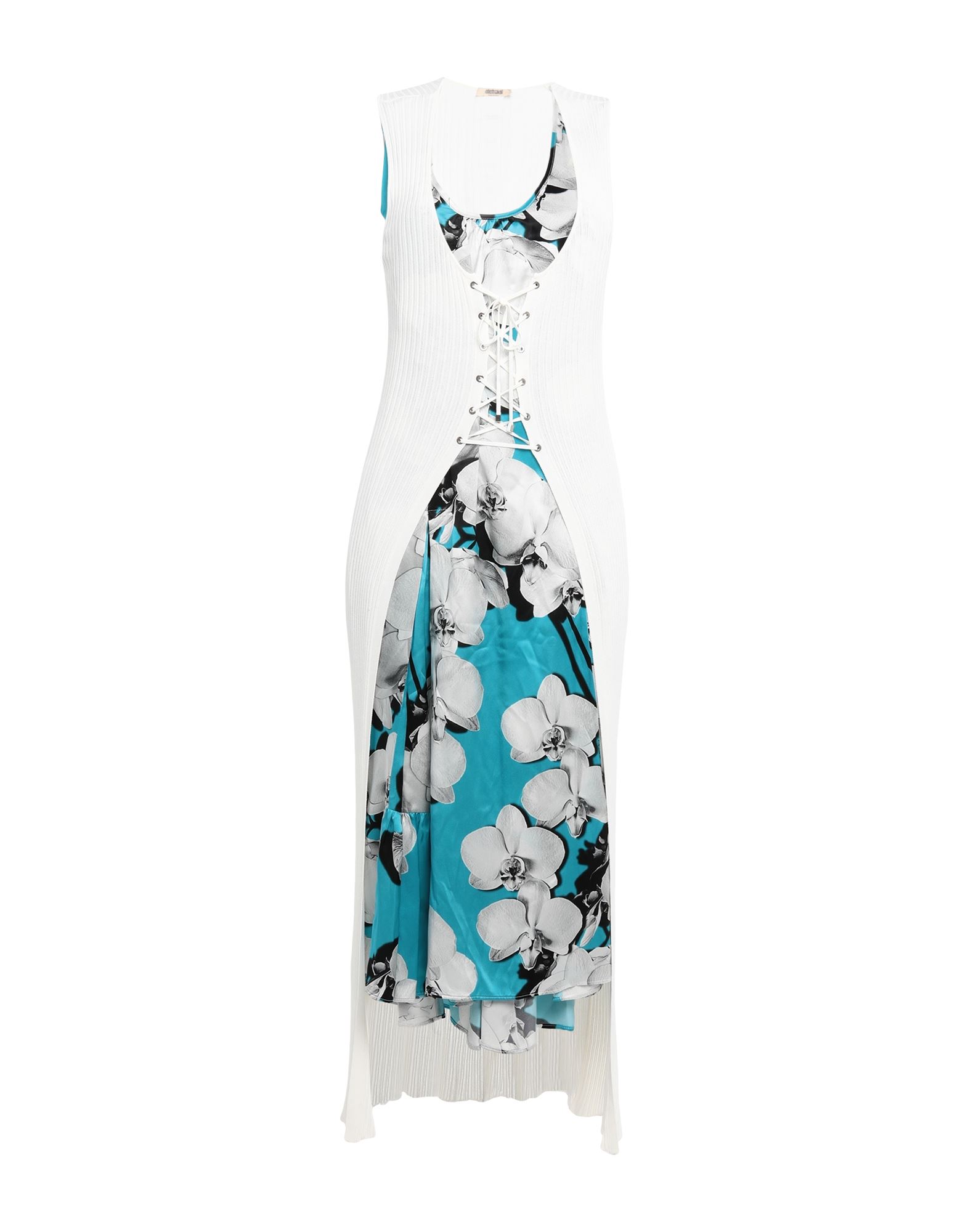 ROBERTO CAVALLI Maxi-kleid Damen Weiß von ROBERTO CAVALLI