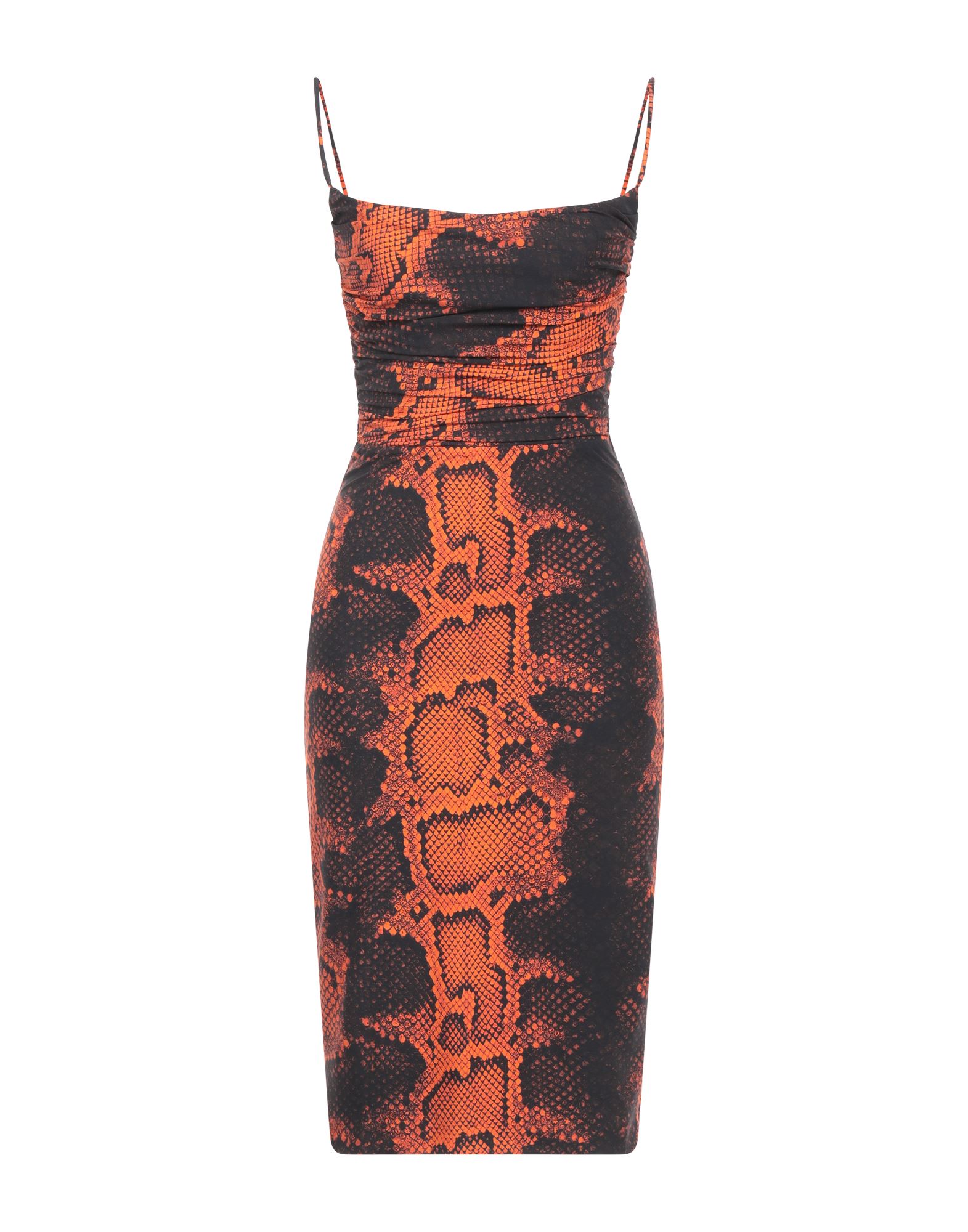 ROBERTO CAVALLI Midi-kleid Damen Orange von ROBERTO CAVALLI