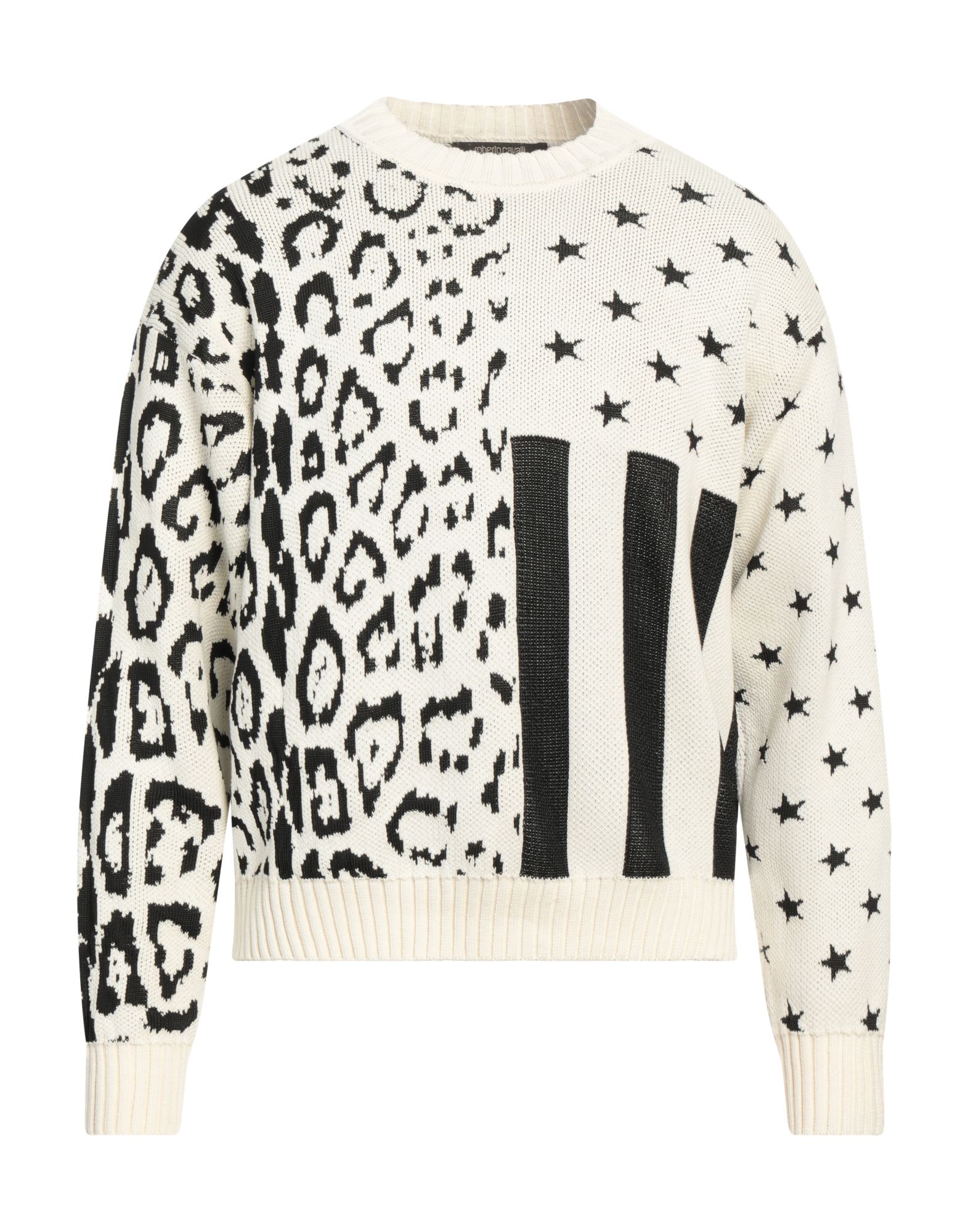 ROBERTO CAVALLI Pullover Herren Elfenbein von ROBERTO CAVALLI