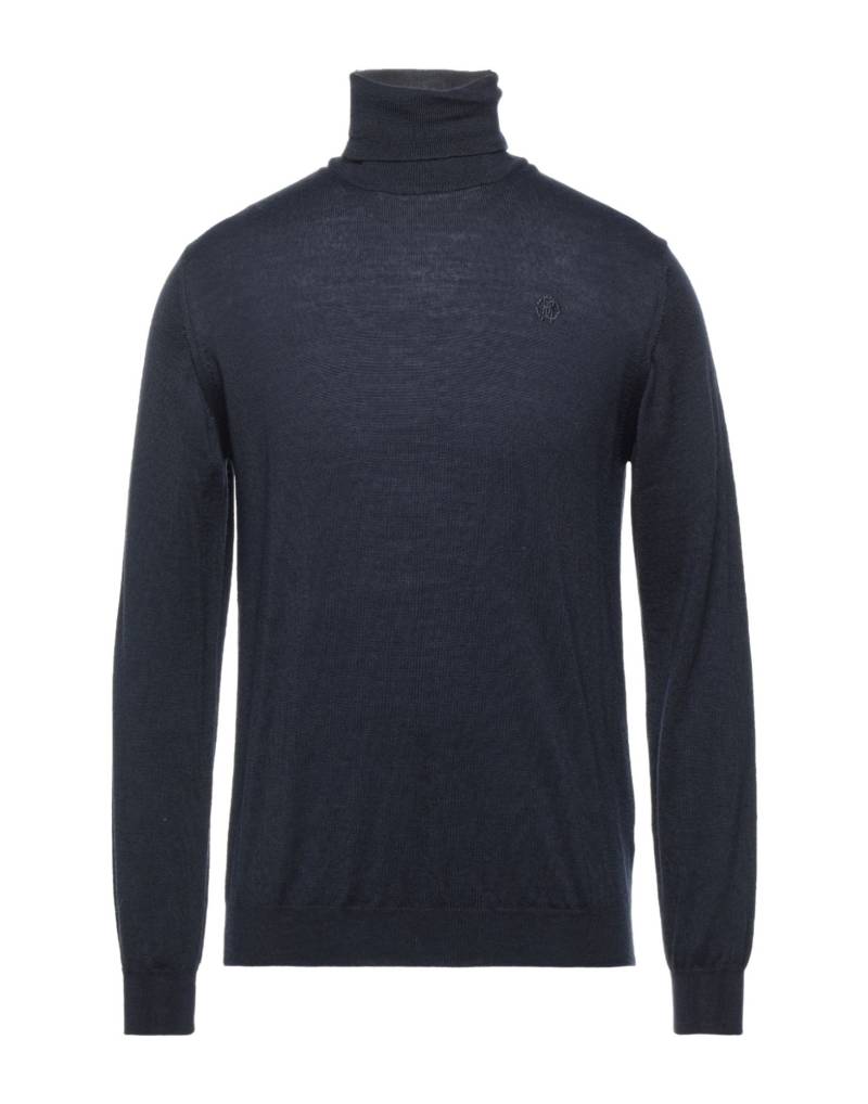 ROBERTO CAVALLI Rollkragenpullover Herren Nachtblau von ROBERTO CAVALLI