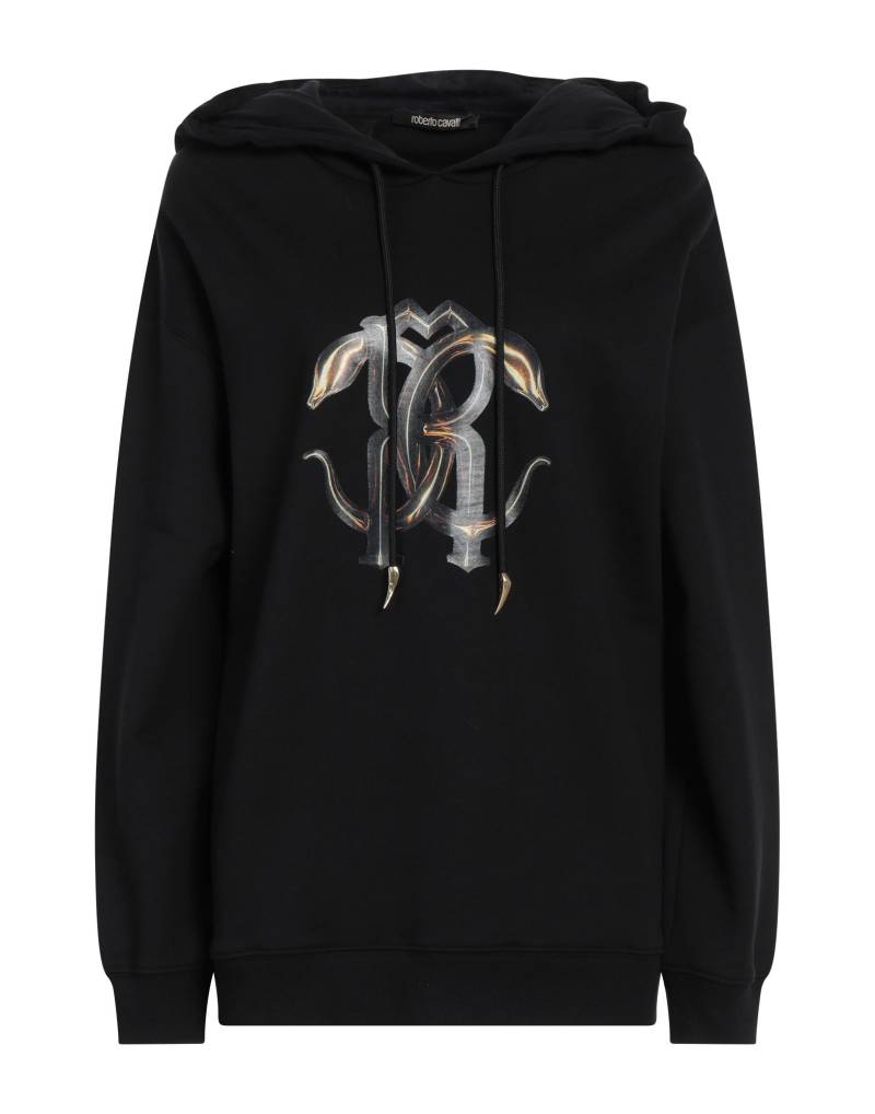 ROBERTO CAVALLI Sweatshirt Damen Schwarz von ROBERTO CAVALLI