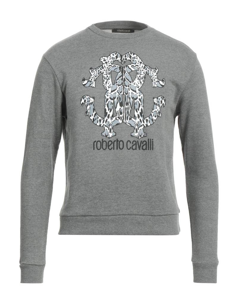 ROBERTO CAVALLI Sweatshirt Herren Grau von ROBERTO CAVALLI