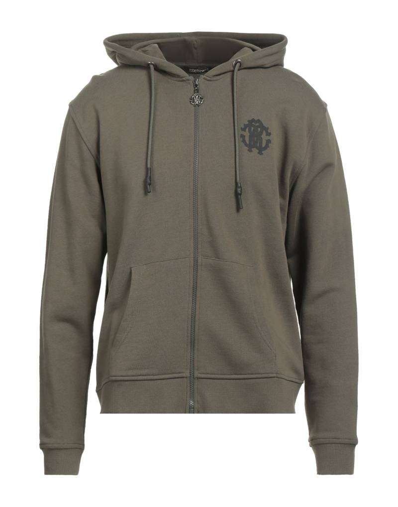 ROBERTO CAVALLI Sweatshirt Herren Militärgrün von ROBERTO CAVALLI