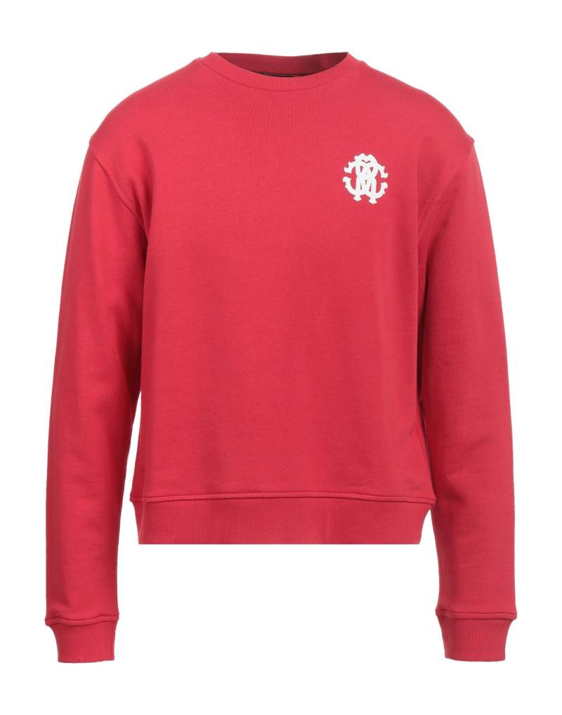 ROBERTO CAVALLI Sweatshirt Herren Rot von ROBERTO CAVALLI