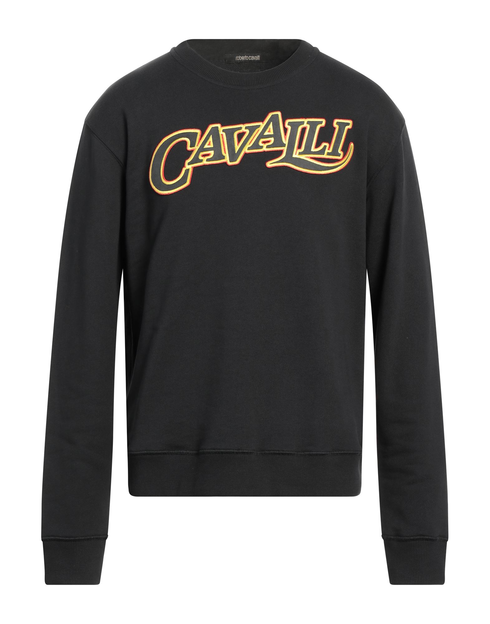 ROBERTO CAVALLI Sweatshirt Herren Schwarz von ROBERTO CAVALLI