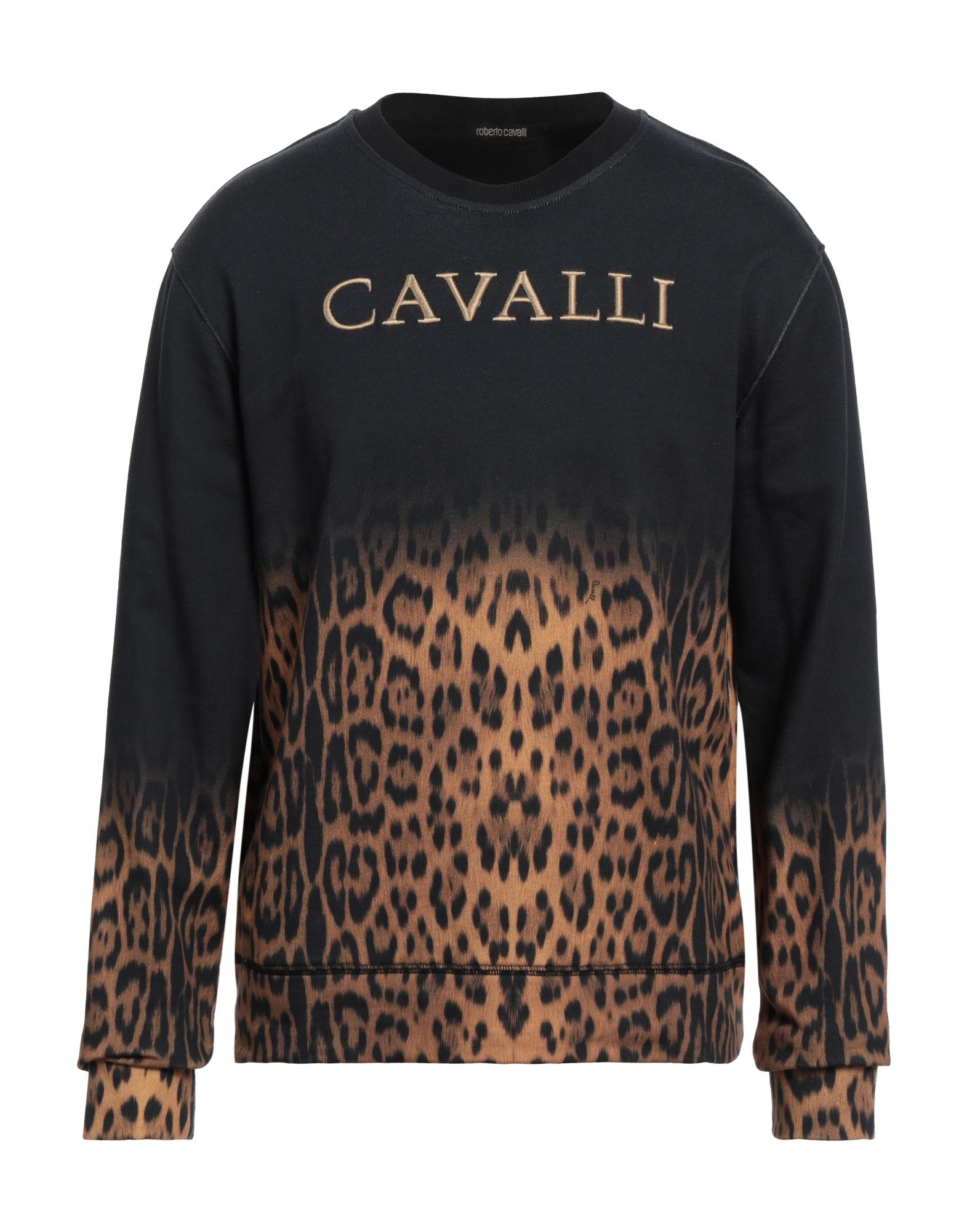 ROBERTO CAVALLI Sweatshirt Herren Schwarz von ROBERTO CAVALLI