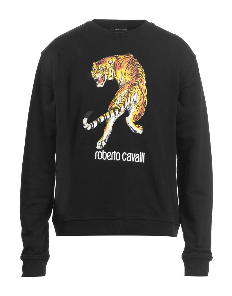 ROBERTO CAVALLI Sweatshirt Herren Schwarz von ROBERTO CAVALLI