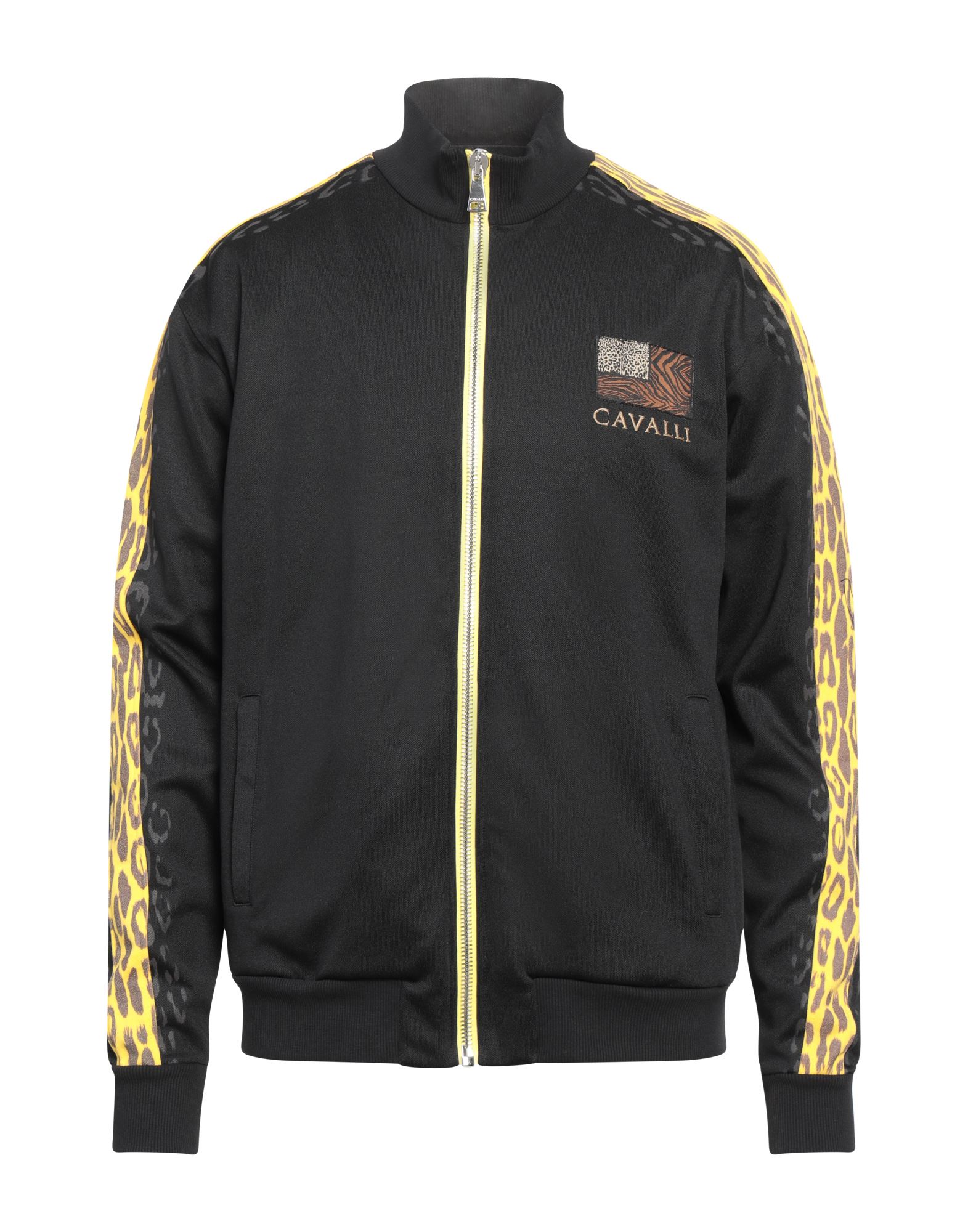 ROBERTO CAVALLI Sweatshirt Herren Schwarz von ROBERTO CAVALLI