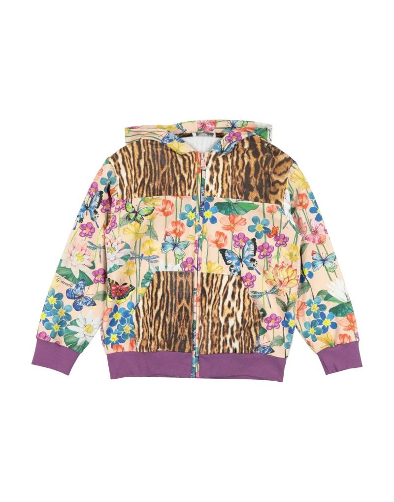 ROBERTO CAVALLI Sweatshirt Kinder Beige von ROBERTO CAVALLI