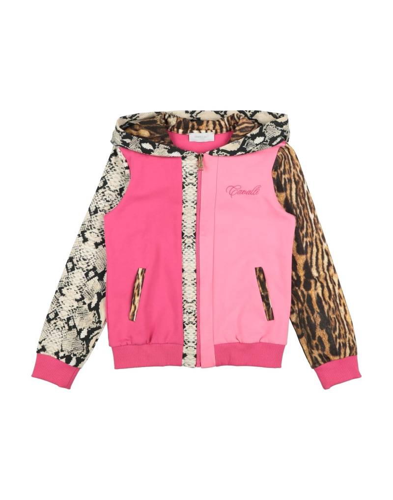 ROBERTO CAVALLI Sweatshirt Kinder Fuchsia von ROBERTO CAVALLI