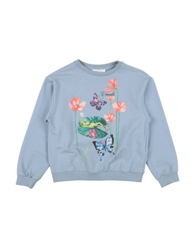 ROBERTO CAVALLI Sweatshirt Kinder Hellblau von ROBERTO CAVALLI