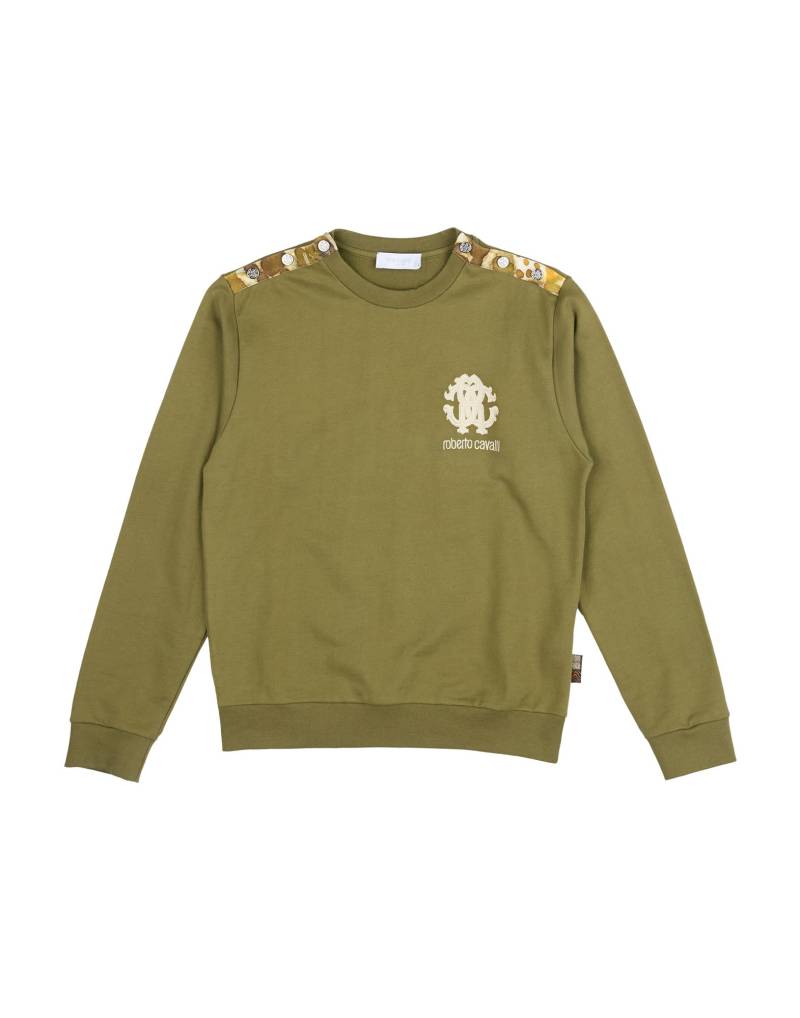 ROBERTO CAVALLI Sweatshirt Kinder Militärgrün von ROBERTO CAVALLI