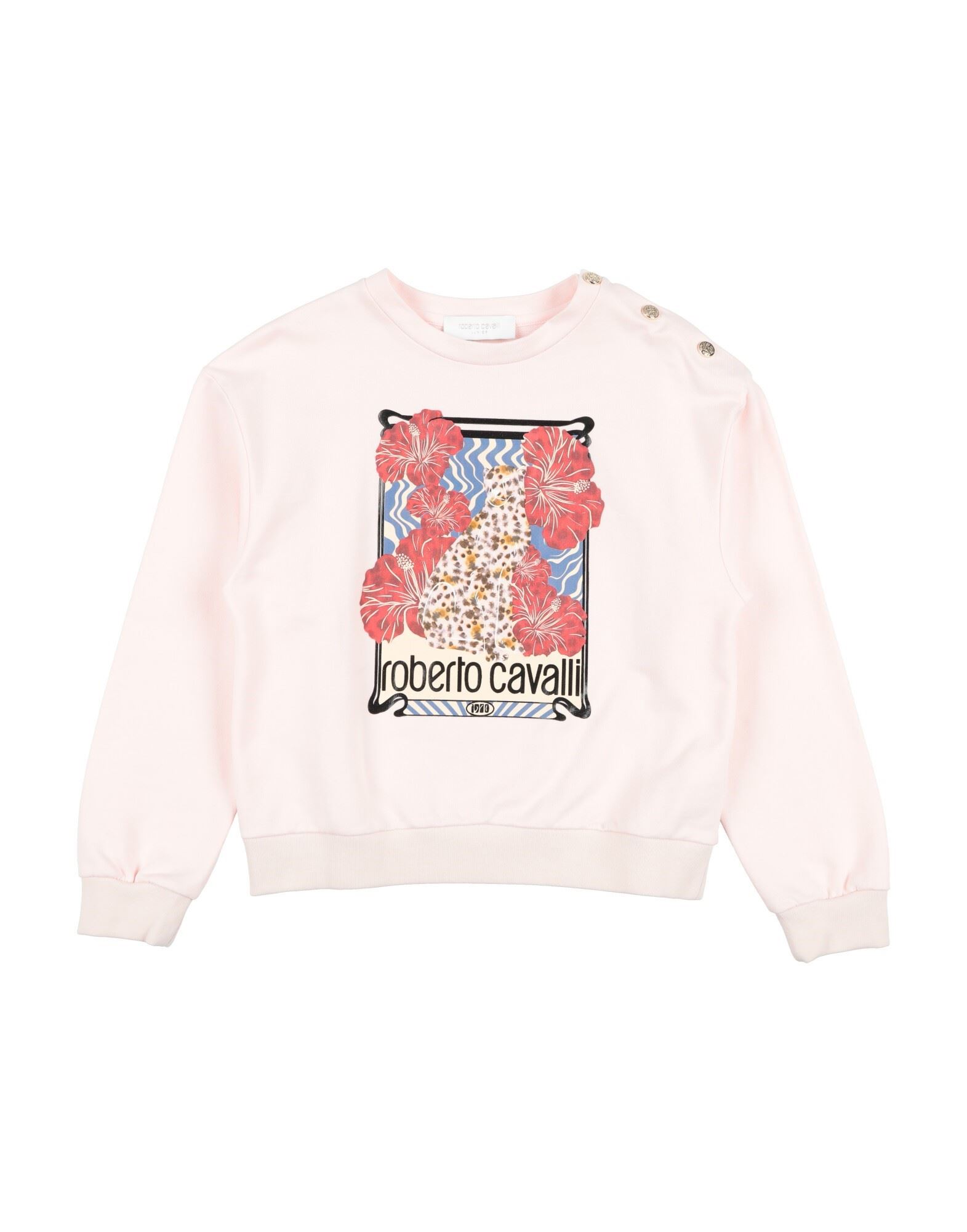 ROBERTO CAVALLI Sweatshirt Kinder Rosa von ROBERTO CAVALLI