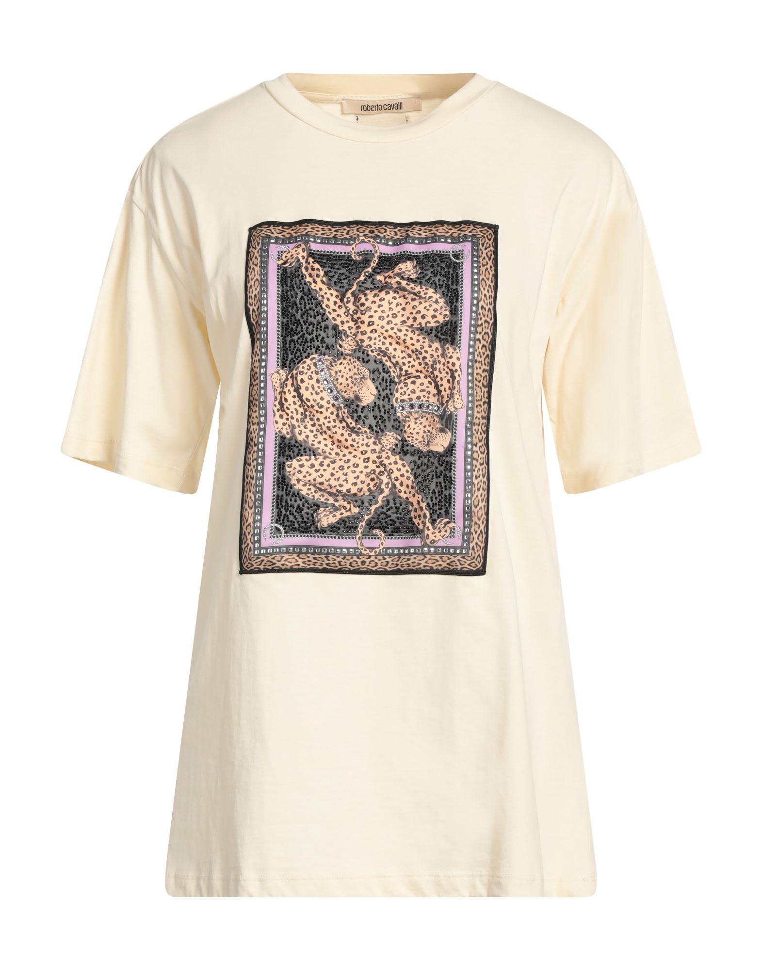 ROBERTO CAVALLI T-shirts Damen Beige von ROBERTO CAVALLI