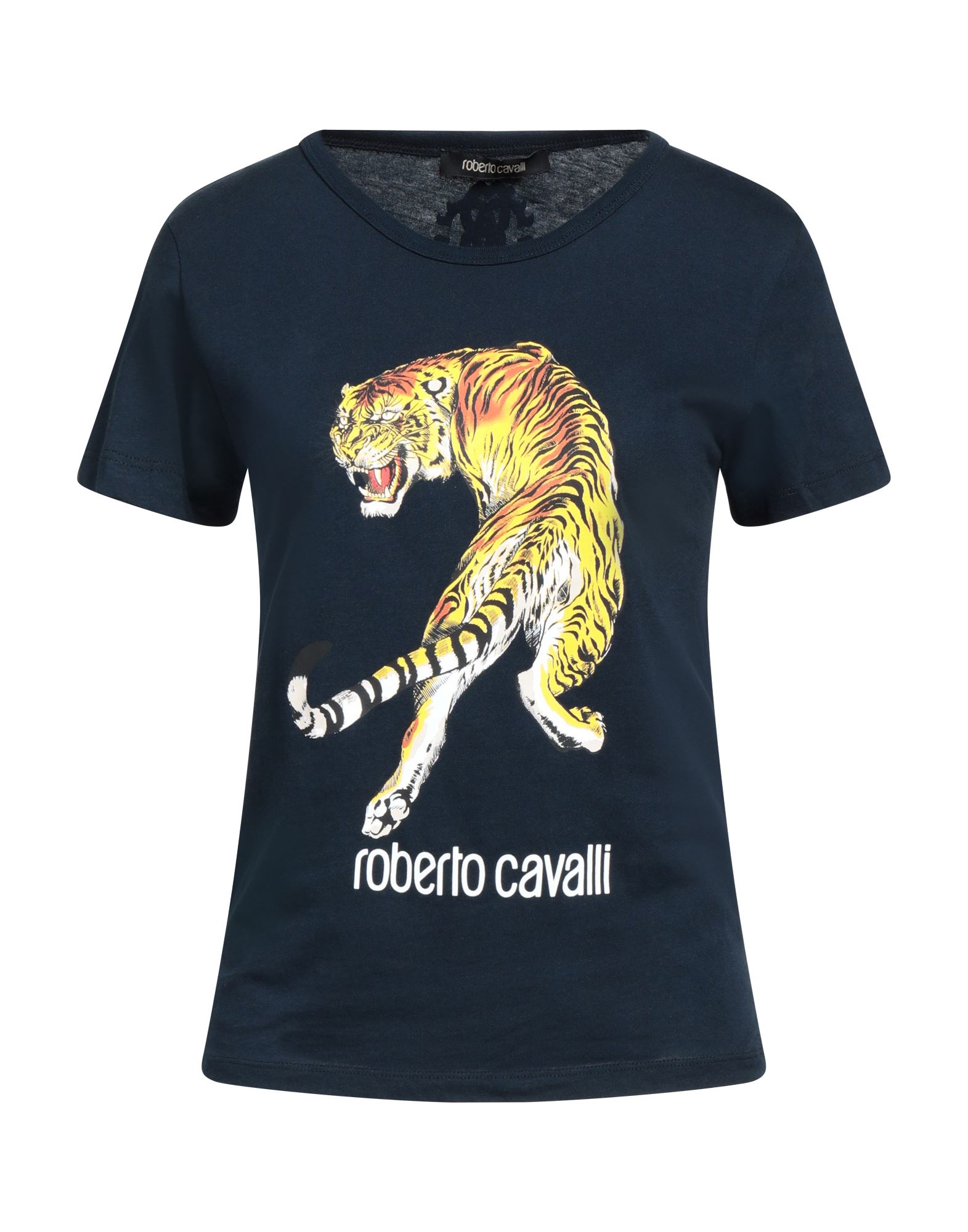 ROBERTO CAVALLI T-shirts Damen Nachtblau von ROBERTO CAVALLI