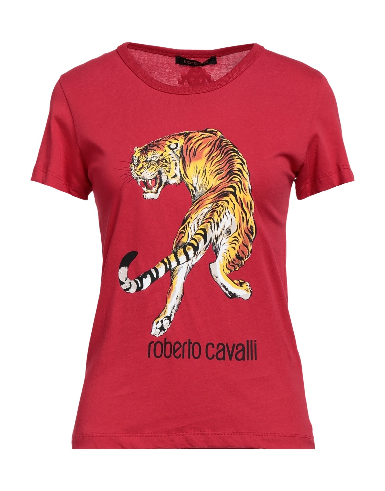 ROBERTO CAVALLI T-shirts Damen Rot von ROBERTO CAVALLI