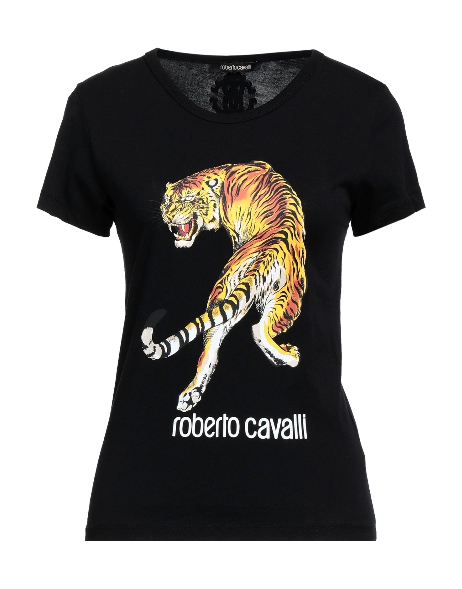 ROBERTO CAVALLI T-shirts Damen Schwarz von ROBERTO CAVALLI